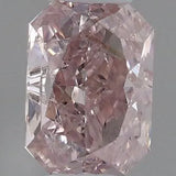 0.27ct Radiant Natural Diamond (Colour Fancy Brownish Pink, Clarity SI2, GIA Certified)