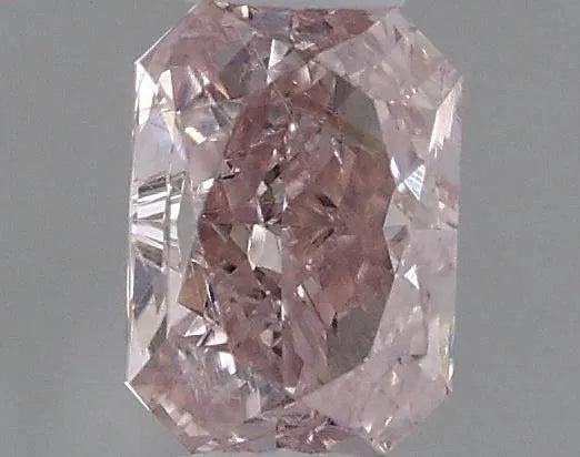 0.27ct Radiant Natural Diamond (Colour Fancy Brownish Pink, Clarity SI2, GIA Certified)