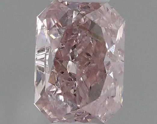 0.27ct Radiant Natural Diamond (Colour Fancy Brownish Pink, Clarity SI2, GIA Certified)