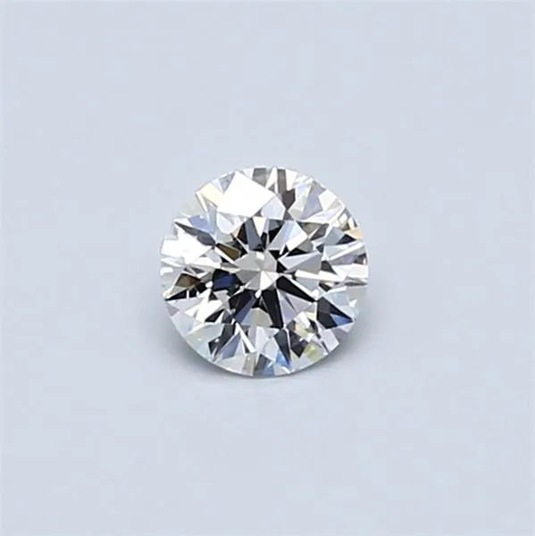 0.29ct Round Natural Diamond (Colour D, Clarity IF, Cut EX, GIA Certified)