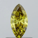 0.30ct Marquise Lab Grown Diamond (Colour Fancy Brownish Yellow, Clarity VS1, IGI Certified)