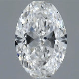 0.30ct Oval Natural Diamond (Colour D, Clarity VS2, GIA Certified)