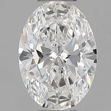 0.30ct Oval Natural Diamond (Colour E, Clarity VVS1, GIA Certified)