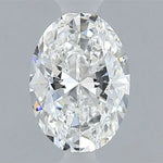 0.30ct Oval Natural Diamond (Colour F, Clarity SI1, GIA Certified)