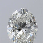 0.30ct Oval Natural Diamond (Colour H, Clarity VS1, GIA Certified)