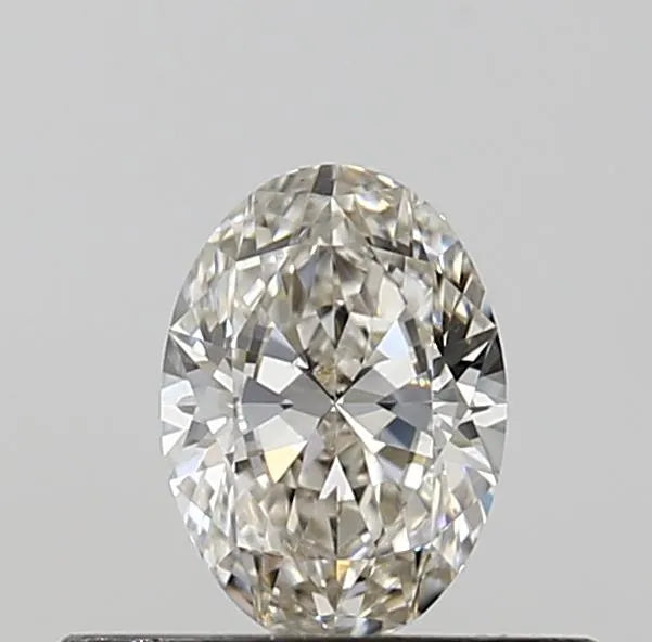 0.30ct Oval Natural Diamond (Colour J, Clarity SI1, GIA Certified)
