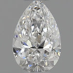 0.30ct Pear Natural Diamond (Colour E, Clarity SI1, GIA Certified)
