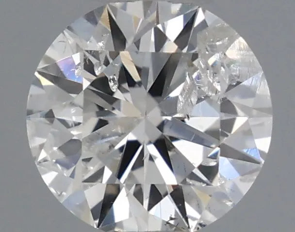 0.30ct Round Natural Diamond (Colour H, Clarity I1, Cut EX, IGI Certified)