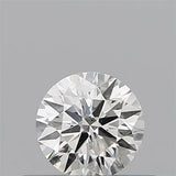 0.30ct Round Natural Diamond (Colour H, Clarity I2, Cut EX, IGI Certified)