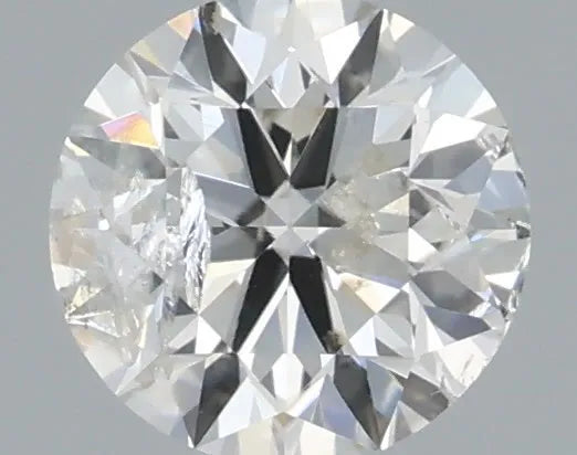 0.30ct Round Natural Diamond (Colour H, Clarity I2, Cut EX, IGI Certified)