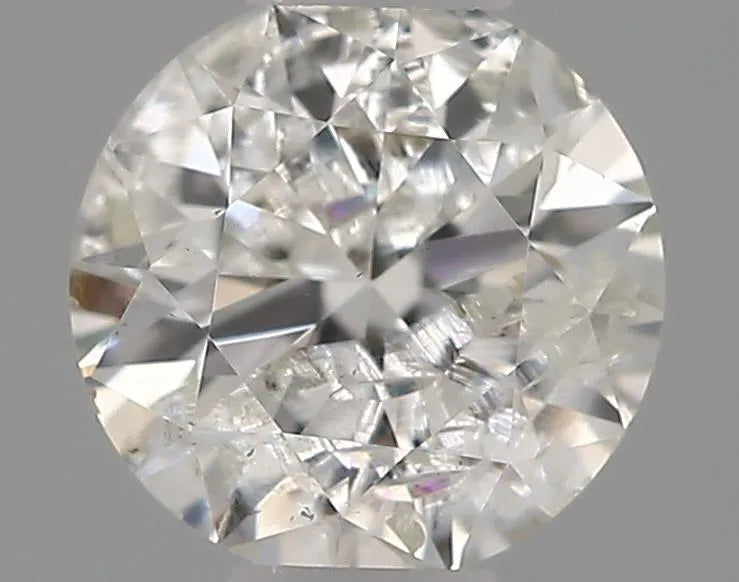 0.30ct Round Natural Diamond (Colour H, Clarity I2, Cut EX, IGI Certified)