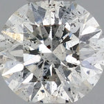0.30ct Round Natural Diamond (Colour I, Clarity I1, Cut EX, IGI Certified)