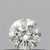 0.30ct Round Natural Diamond (Colour J, Clarity I1, Cut EX, IGI Certified)