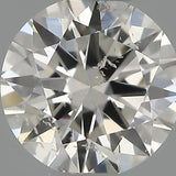 0.30ct Round Natural Diamond (Colour J, Clarity SI2, Cut EX, IGI Certified)