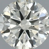 0.30ct Round Natural Diamond (Colour K, Clarity SI1, Cut EX, IGI Certified)
