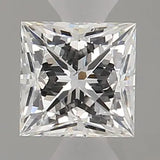 0.31ct Princess Natural Diamond (Colour H, Clarity SI1, GIA Certified)
