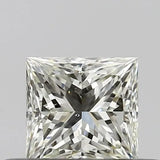 0.31ct Princess Natural Diamond (Colour K, Clarity VS2, GIA Certified)