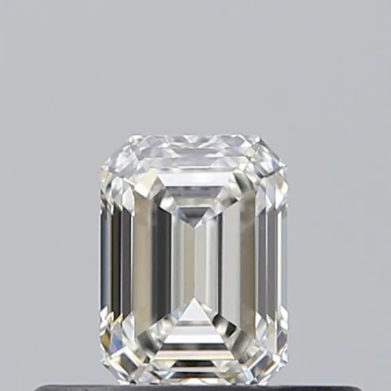 0.32ct Emerald Natural Diamond (Colour H, Clarity FL, GIA Certified)