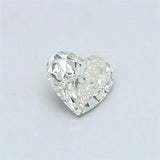 0.33ct Heart Natural Diamond (Colour J, Clarity SI2, GIA Certified)