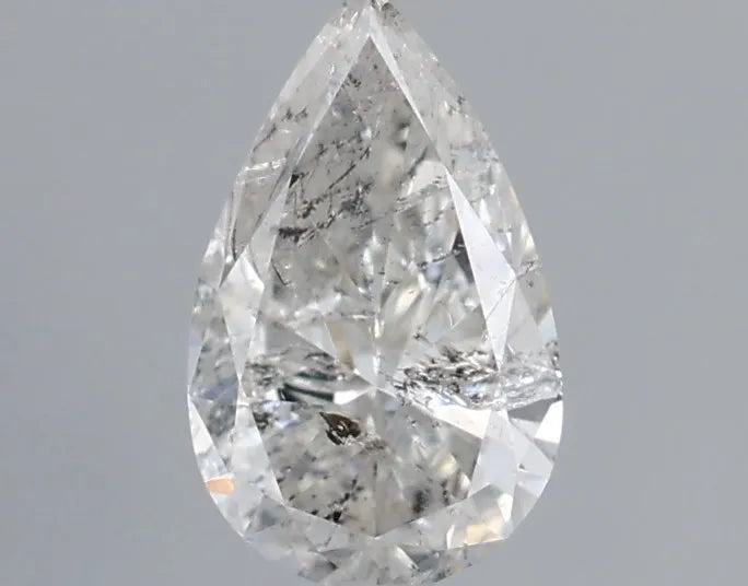 0.33ct Pear Natural Diamond (Colour H, Clarity I2, Cut VG, IGI Certified)