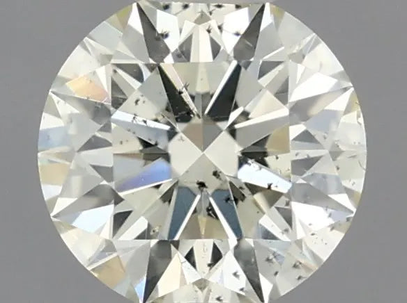0.34ct Round Natural Diamond (Colour L, Clarity SI2, Cut EX, IGI Certified)