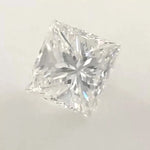 0.35ct Princess Natural Diamond (Colour G, Clarity I1, GIA Certified)