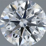 0.35ct Round Natural Diamond (Colour D, Clarity VVS1, Cut EX, GIA Certified)