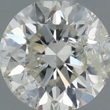 0.36ct Round Natural Diamond (Colour I, Clarity I1, Cut EX, IGI Certified)