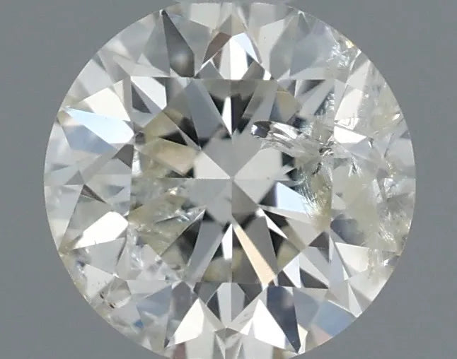 0.36ct Round Natural Diamond (Colour I, Clarity I1, Cut EX, IGI Certified)