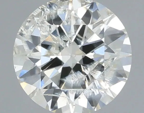 0.36ct Round Natural Diamond (Colour I, Clarity I1, Cut VG, IGI Certified)