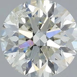 0.36ct Round Natural Diamond (Colour K, Clarity I1, Cut VG, IGI Certified)
