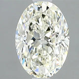 0.38ct Oval Natural Diamond (Colour K, Clarity IF, Cut EX, GIA Certified)