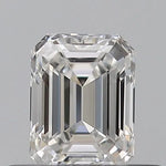 0.39ct Emerald Natural Diamond (Colour F, Clarity VS2, GIA Certified)