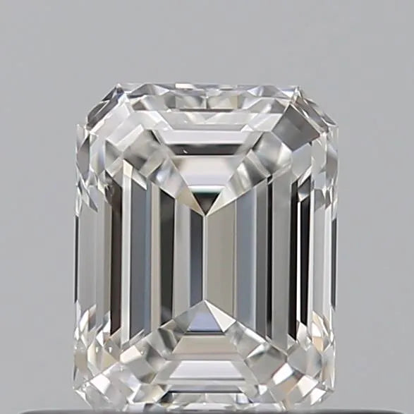 0.39ct Emerald Natural Diamond (Colour F, Clarity VS2, GIA Certified)