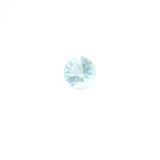 0.39ct Round Natural Aquamarine (Colour Blue, Clarity Eye Clean, Cut Faceted)
