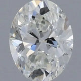 0.40ct Oval Natural Diamond (Colour G, Clarity VVS2, Cut VG, IGI Certified)