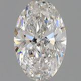 0.41ct Oval Natural Diamond (Colour F, Clarity VS2, Cut GD, GIA Certified)