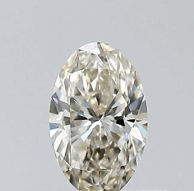 0.41ct Oval Natural Diamond (Colour K, Clarity SI1, GIA Certified)