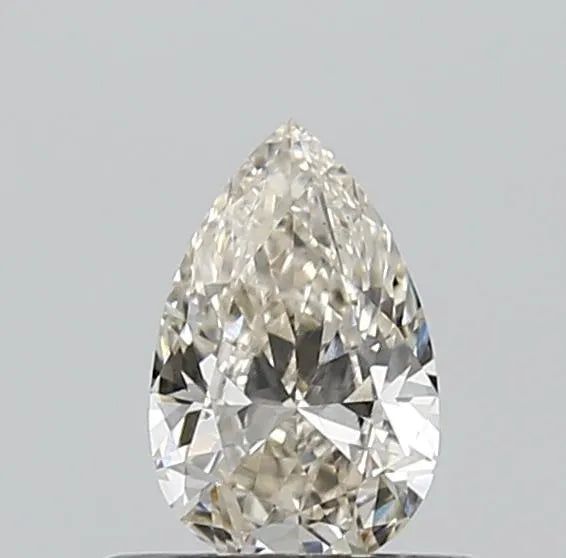 0.41ct Pear Natural Diamond (Colour K, Clarity VS2, GIA Certified)