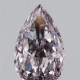0.41ct Pear Natural Diamond (Colour Light Pink, Clarity SI2, GIA Certified)