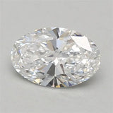 0.43ct Oval Lab Grown Diamond (Colour D, Clarity VVS1, Cut EX, IGI Certified)