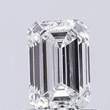 0.45ct Emerald Lab Grown Diamond (Colour F, Clarity VVS2, IGI Certified)
