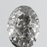 0.46ct Oval Natural Diamond (Colour K, Clarity SI2, Cut GD, IGI Certified)