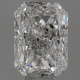 0.46ct Radiant Natural Diamond (Colour F, Clarity I1, Cut VG, IGI Certified)
