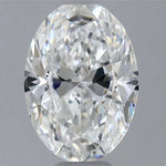 0.48ct Oval Natural Diamond (Colour F, Clarity VS2, GIA Certified)