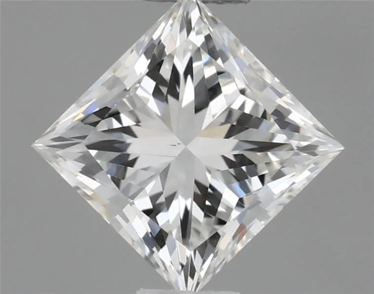 0.48ct Princess Natural Diamond (Colour H, Clarity VS1, GIA Certified)