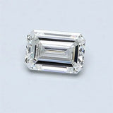 0.49ct Emerald Lab Grown Diamond (Colour F, Clarity VS1, GIA Certified)