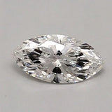 0.49ct Marquise Lab Grown Diamond (Colour D, Clarity VS2, IGI Certified)