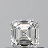 0.50ct Asscher Natural Diamond (Colour H, Clarity VVS2, GIA Certified)