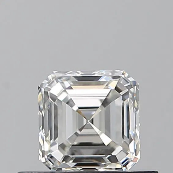 0.50ct Asscher Natural Diamond (Colour H, Clarity VVS2, GIA Certified)